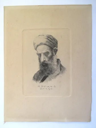 Gravure Ilsted - En Samaritaner -A Samaritan