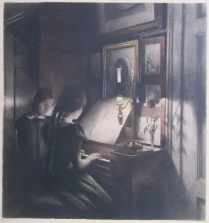Gravure Ilsted - Evening II