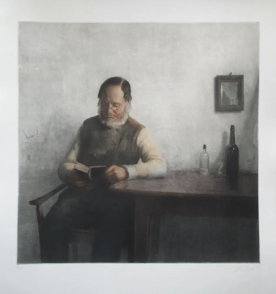 Mezzotint Ilsted - Hendrik (large mezzotint)