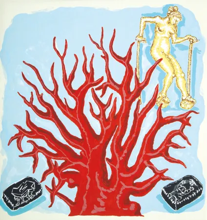 Zeefdruk Immendorff - Energie