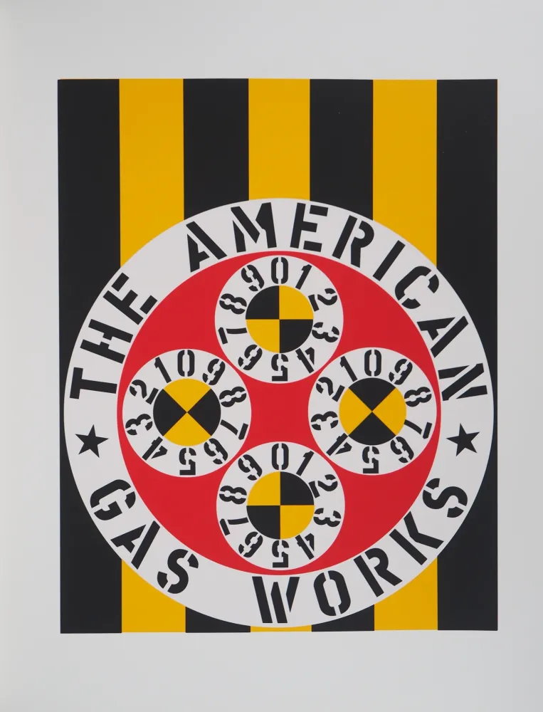 Zeefdruk Indiana - American Dream : The American Gas Works