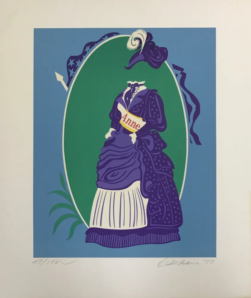 Lithografie Indiana - ANNE