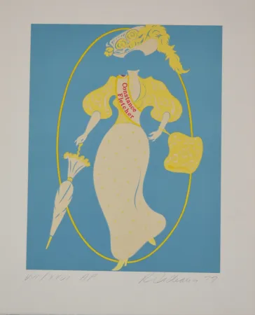 Lithografie Indiana - Constance Fletcher - Mother of us all portfolio