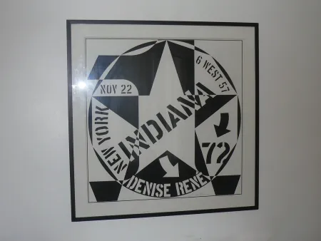 Lithografie Indiana - Denise René - NY