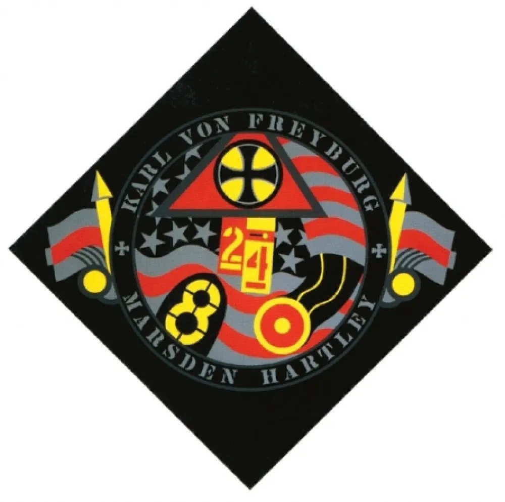 Zeefdruk Indiana - Hartley Elegies 7