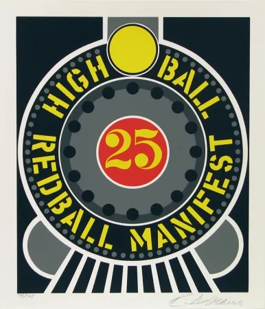 Zeefdruk Indiana - High Ball Red Ball Manifest 25