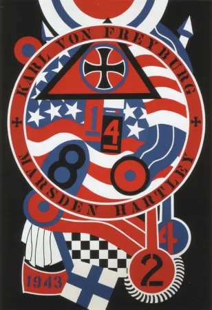 Zeefdruk Indiana - KVF II, from The Hartley Elegies