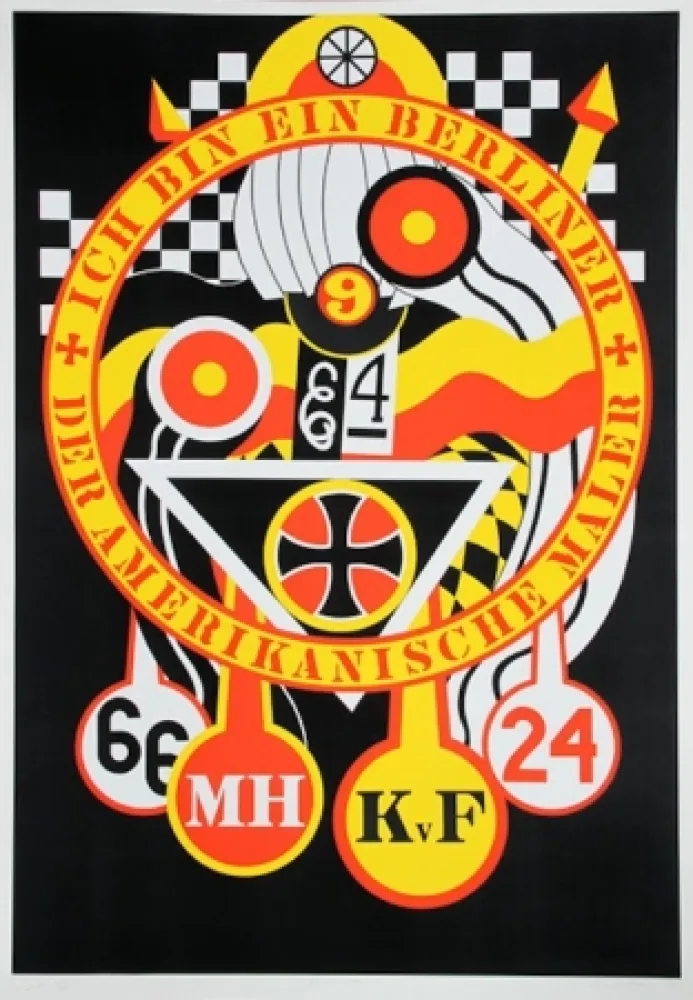 Zeefdruk Indiana - KVF III, from The Hartley Elegies