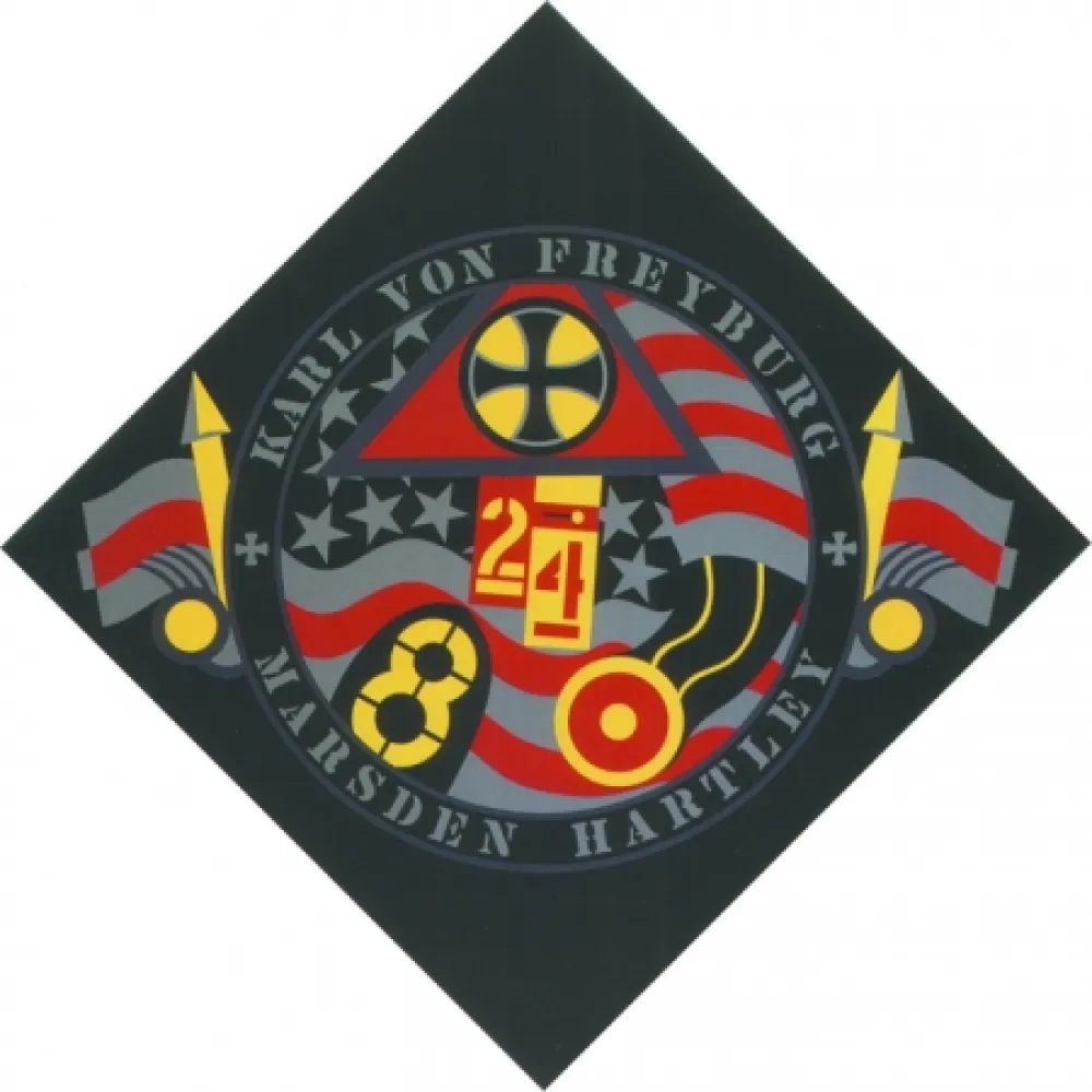 Zeefdruk Indiana - KVF VII, from The Hartley Elegies