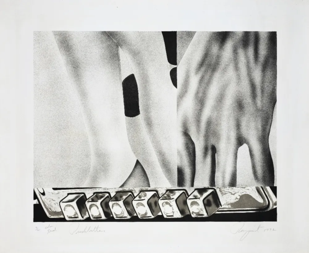 Lithografie Indiana - Pushbuttons