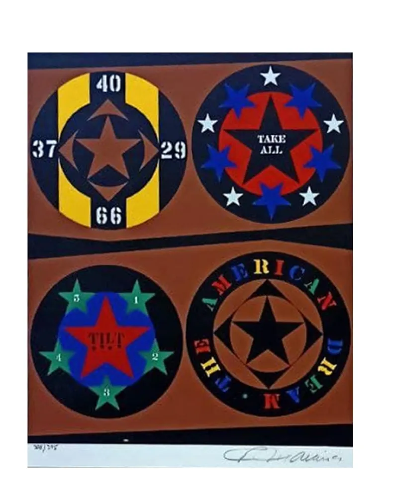 Zeefdruk Indiana - THE AMERICAN DREAM