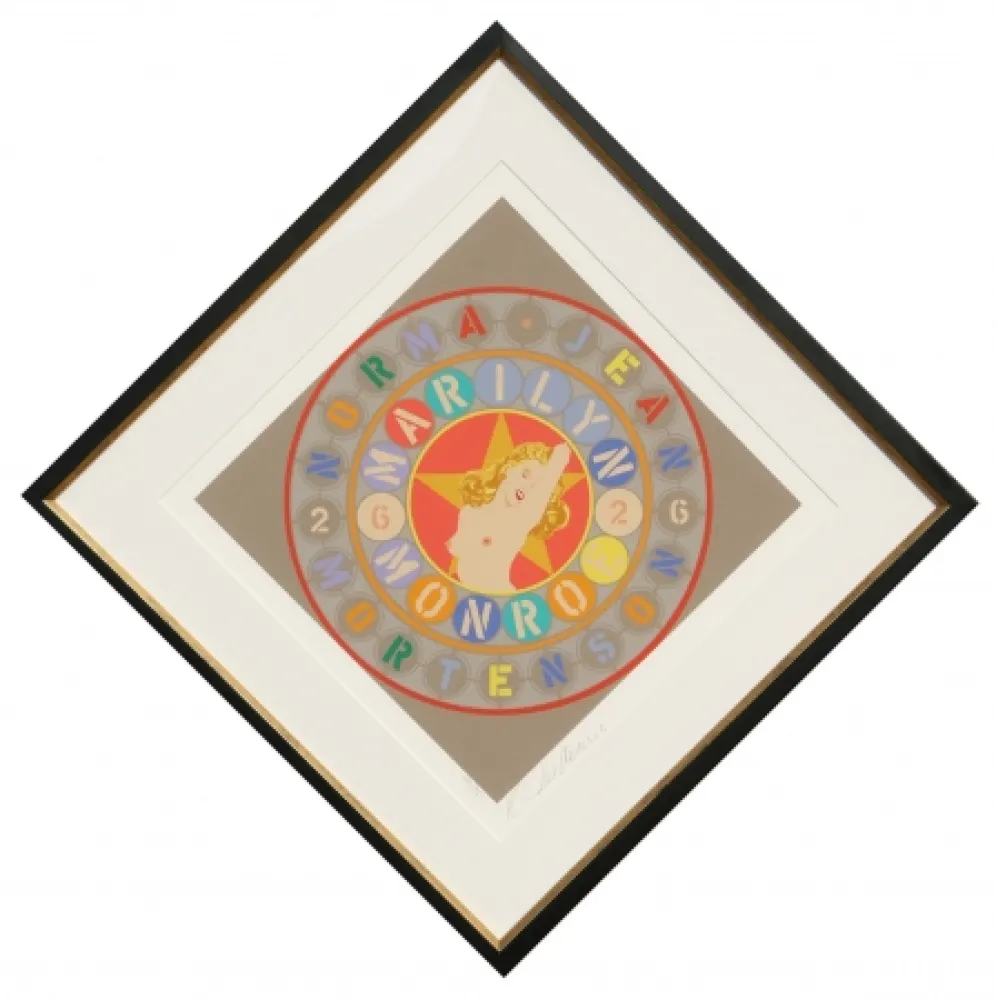 Zeefdruk Indiana - The American Dream: Marilyn