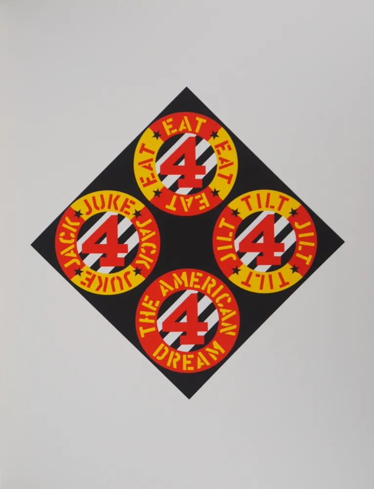 Zeefdruk Indiana - The Beware-Danger American Dream