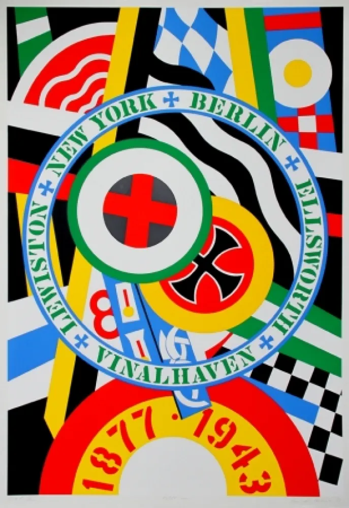 Zeefdruk Indiana - The Hartley Elegies: Berlin Series, KvF IV