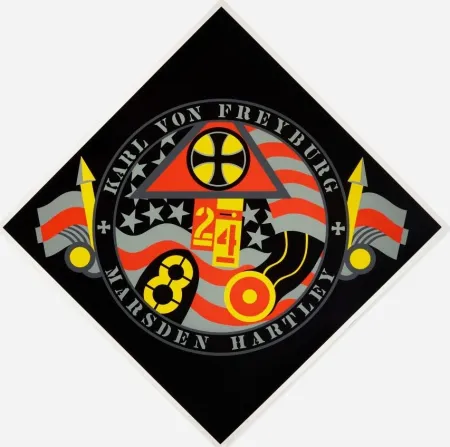 Zeefdruk Indiana - The Hartley Elegies, KVF VII