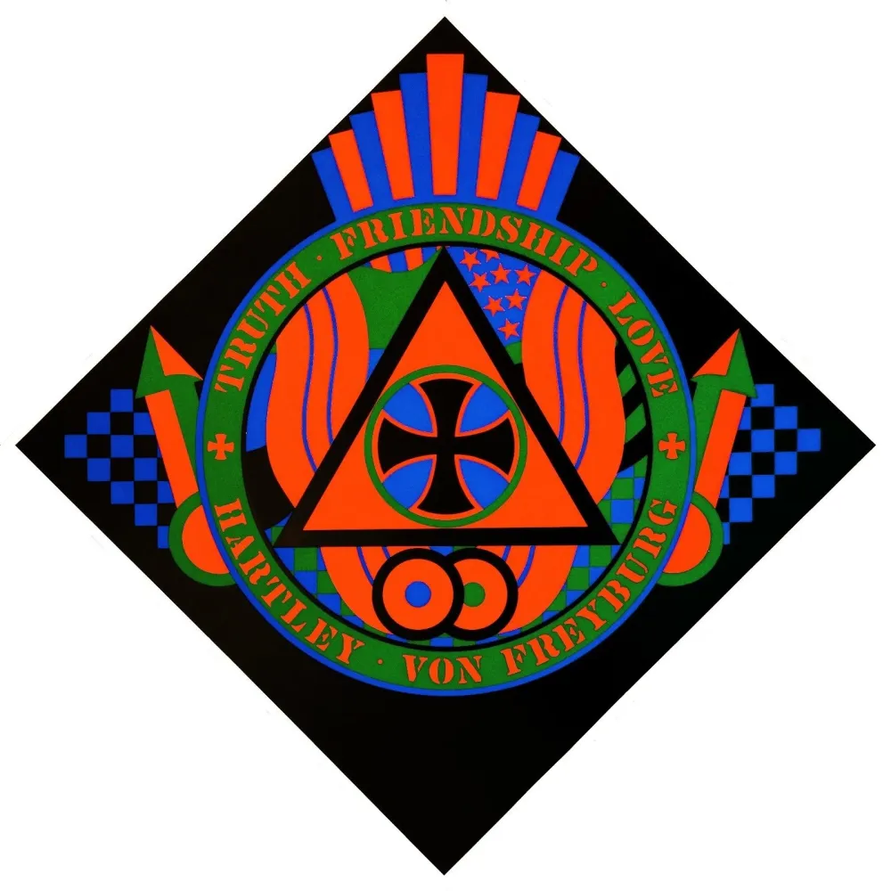 Zeefdruk Indiana - THE HARTLEY ELEGIES - KvF VIII