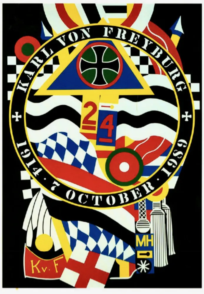 Zeefdruk Indiana - The Hartley Elegies - The Berlin Series KvF1