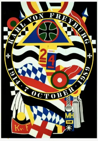 Zeefdruk Indiana - The Hartley Elegies - The Berlin Series KvF1