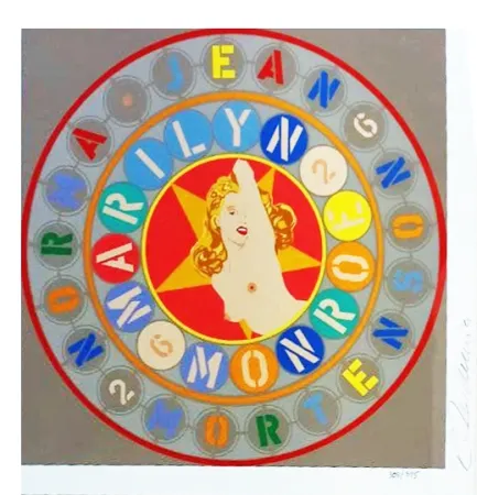 Zeefdruk Indiana - THE METAMORPHOSIS OF NORMA JEAN MORTENSON