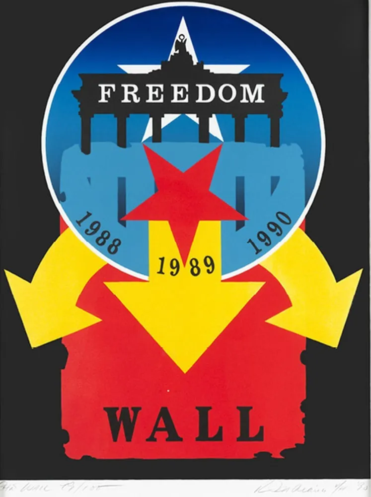 Zeefdruk Indiana - The Wall