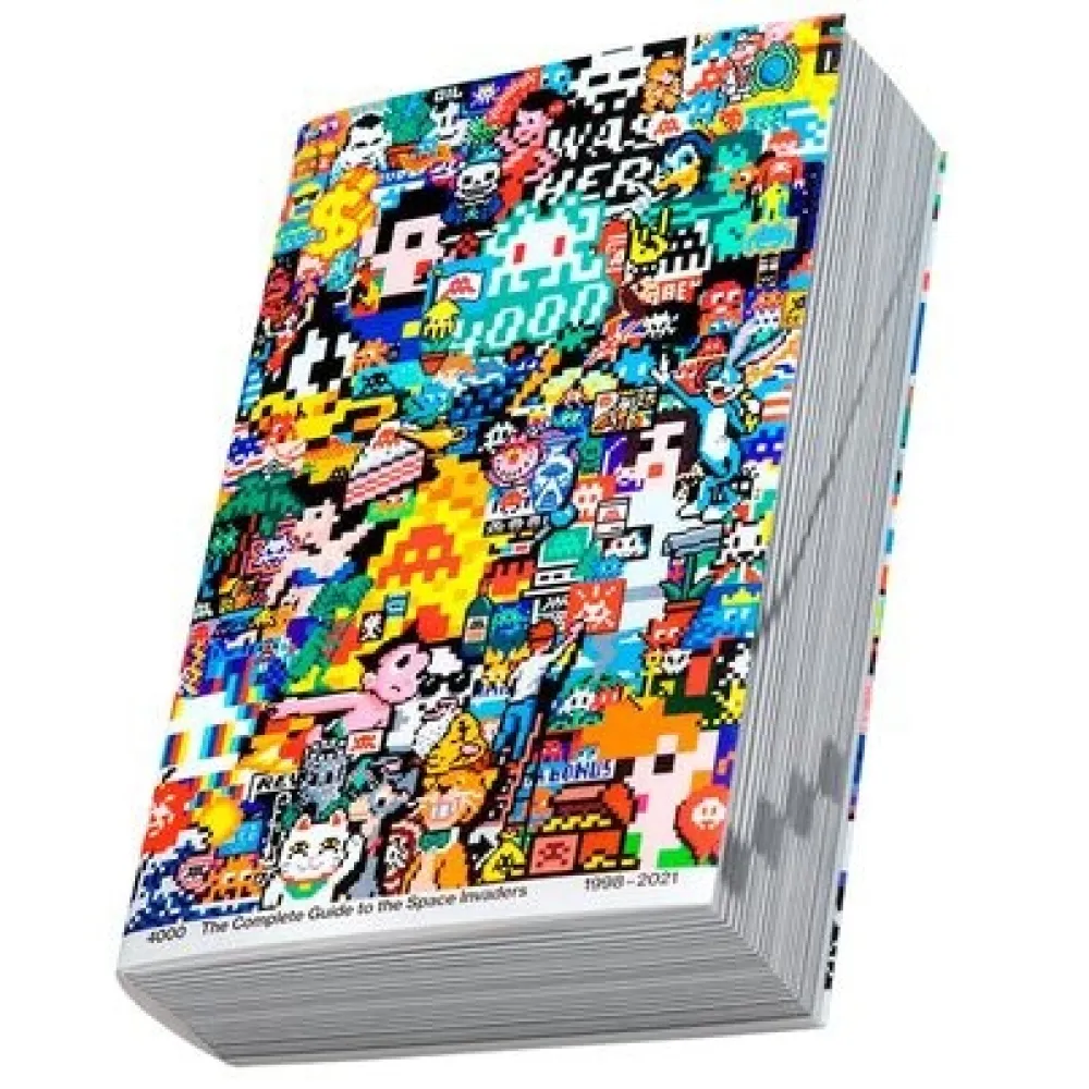 Geïllustreerd Boek Invader - 4000 - The Complete Guide to the Space Invaders