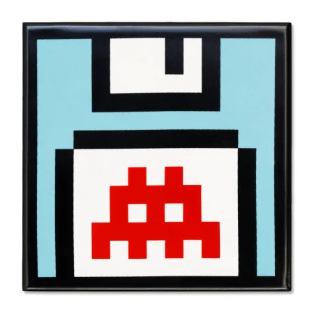 Keramiek Invader - Ceramic Tile: Floppy Disk