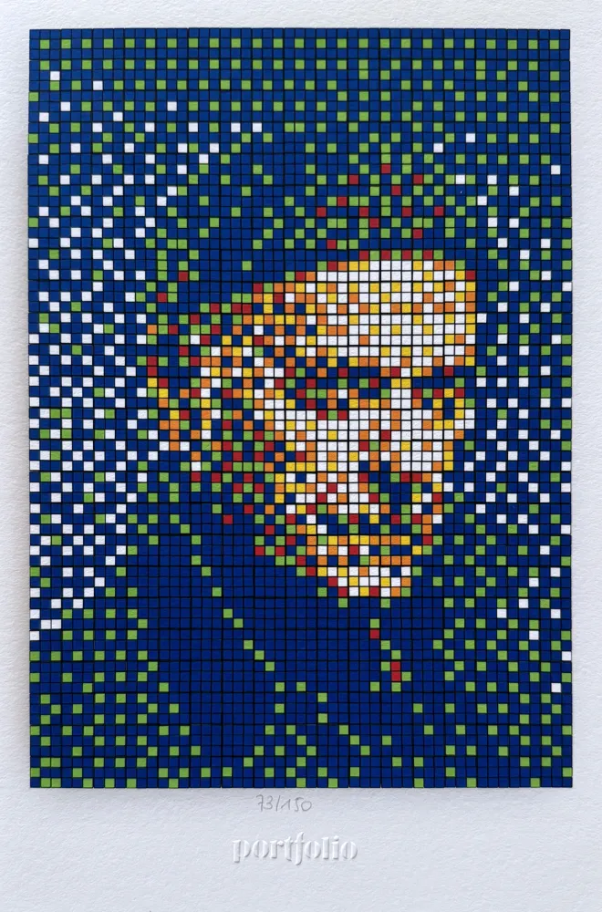 Digitale Print Invader - Enki Bilal x Portfolio, 2024