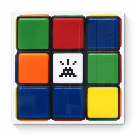 Digitale Print Invader - Invaded Cube