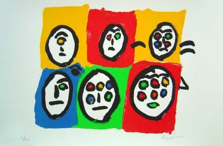 Lithografie Ionesco - Les multi voeux