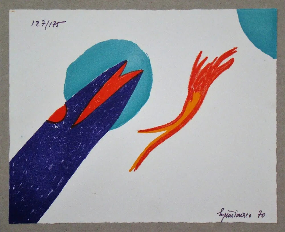 Lithografie Ionesco - Untitled