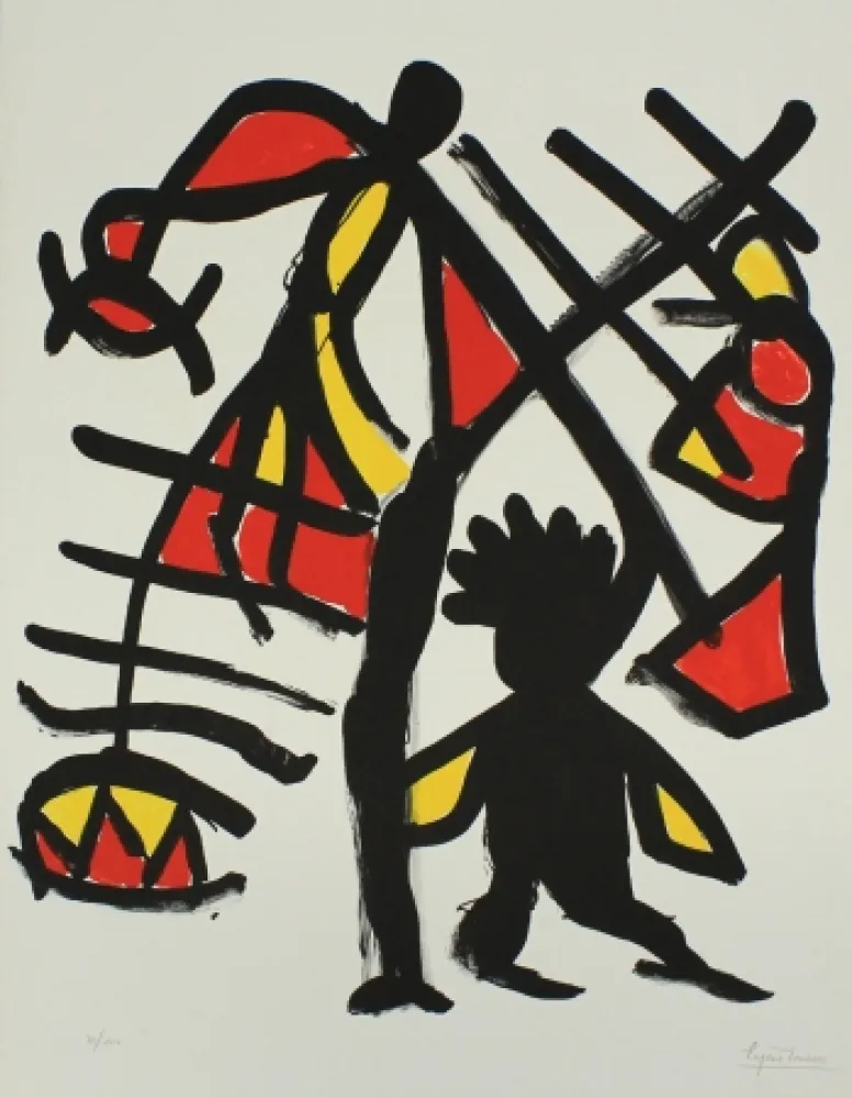 Lithografie Ionesco - Untitled