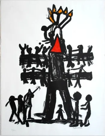 Lithografie Ionesco - Untitled