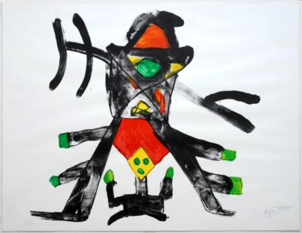 Lithografie Ionesco - Untitled