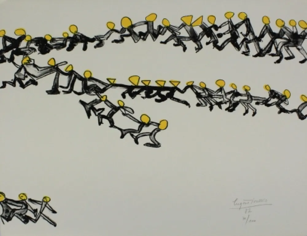 Lithografie Ionesco - Untitled