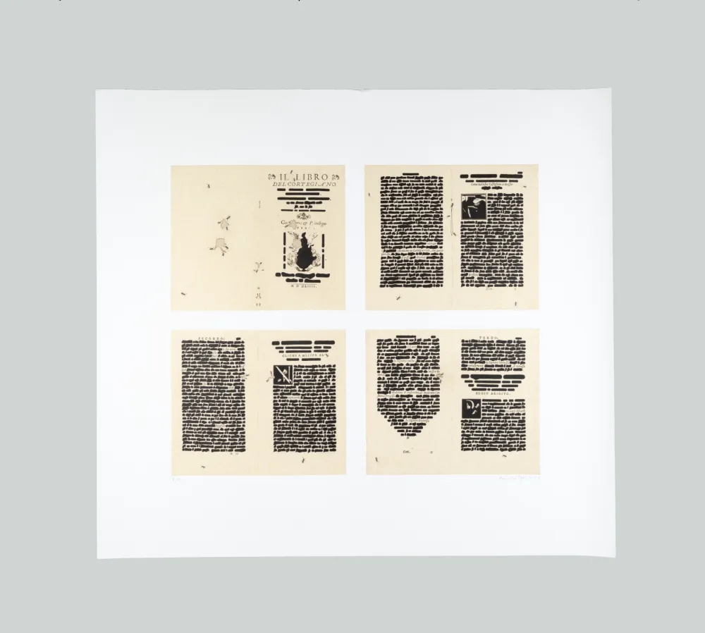 Ets En Aquatint Isgro - Il libro del Cortegiano