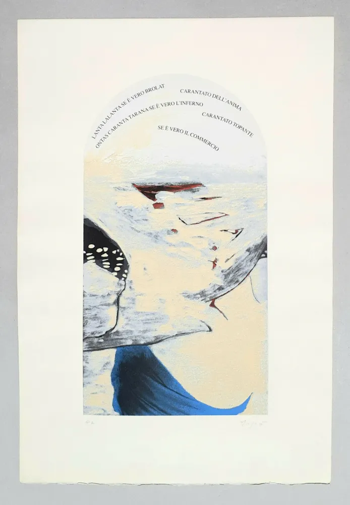 Zeefdruk Isgro - Lanta lalanta