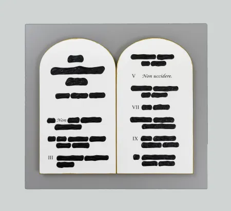 Zeefdruk Isgro - Non uccidere