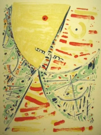 Lithografie Jacobsen - Maske