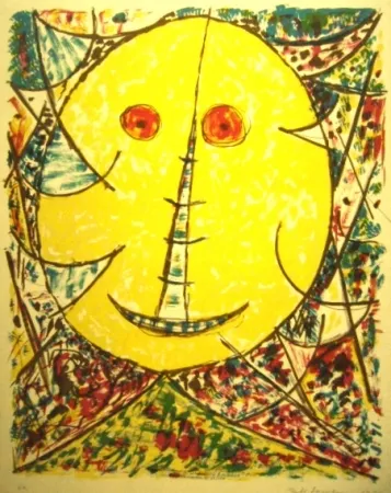 Lithografie Jacobsen - Maske