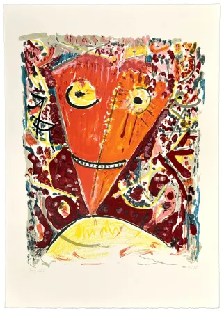 Lithografie Jacobsen - Sans Titre