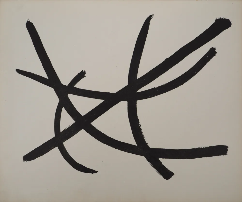 Lithografie Jacobsen - Tracés abstraits