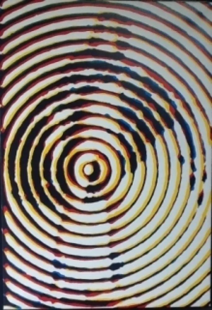 Zeefdruk Jacquet - Bat girl