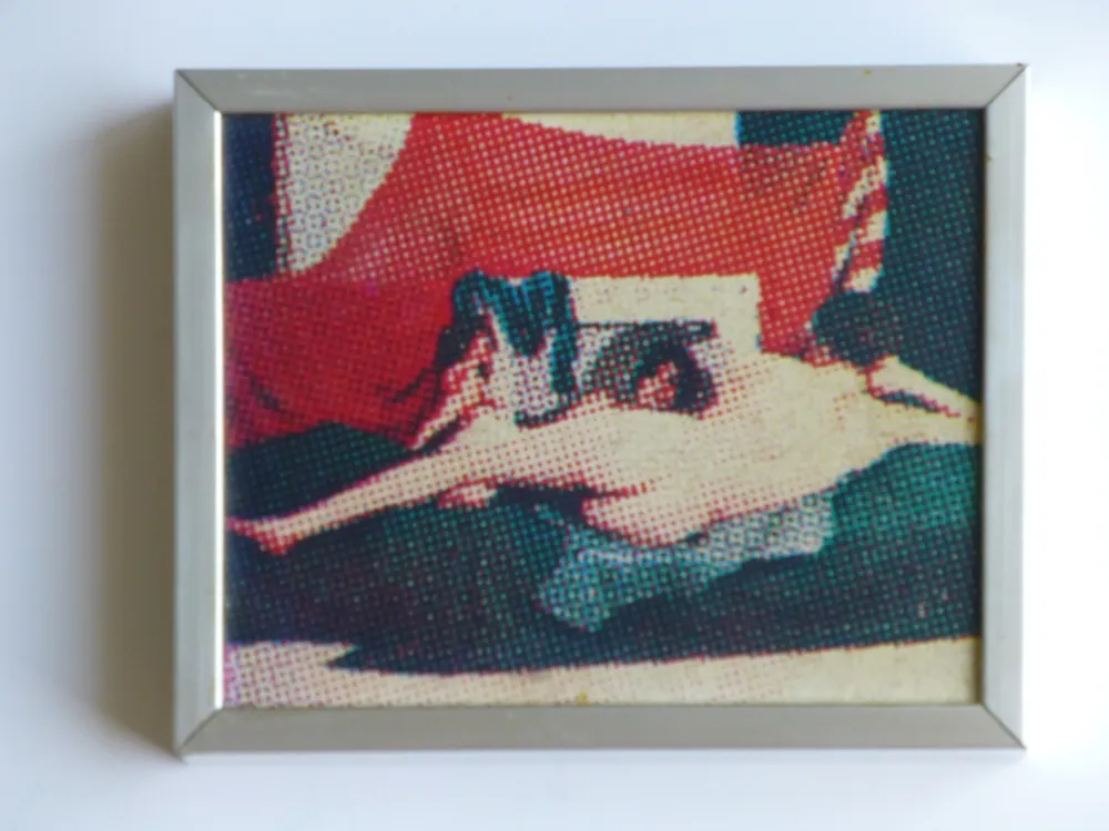 Zeefdruk Jacquet - La Vénus au miroir d'après Velasquez 