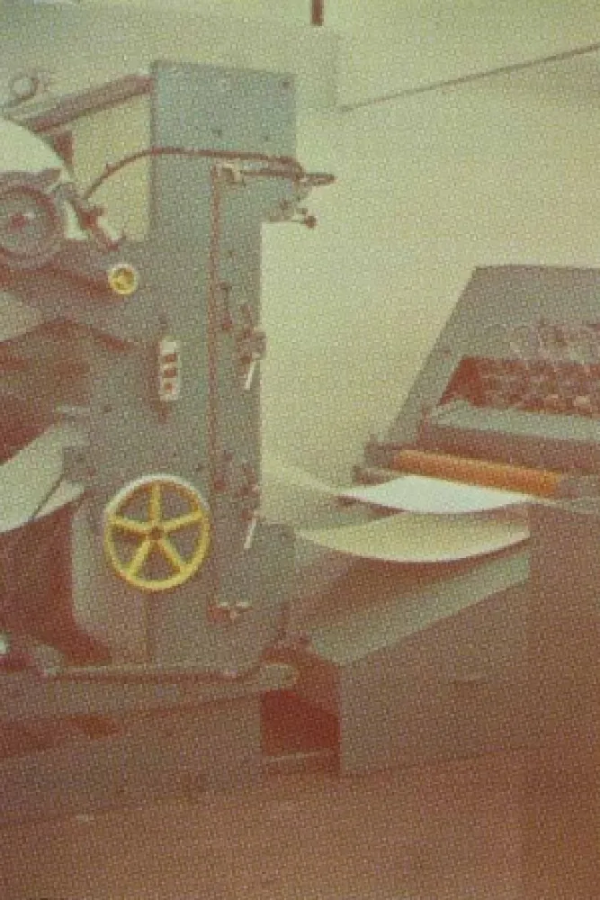 Lithografie Jacquet - Machine à imprimer