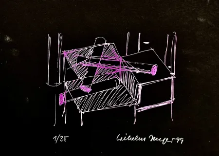 Zeefdruk Jaeger - Konstruktive Elemente Rosa