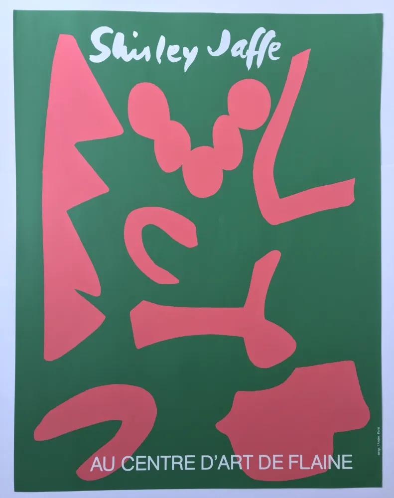 Zeefdruk Jaffe - Centre d'art de Flaine