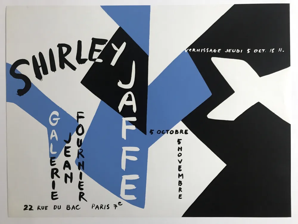 Zeefdruk Jaffe - Galerie Jean Fournier