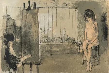 Lithografie Jansem - Atelier parisien