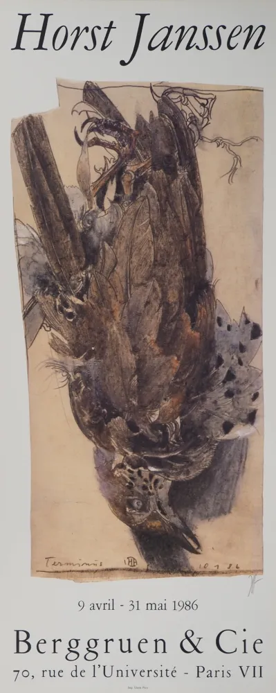 Geïllustreerd Boek Janssen - L'oiseau pendu