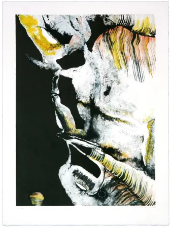 Lithografie Jarrosson - Naissance de fossiles